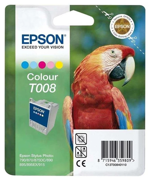 Tonersepeti Epson T008-C13T00840120  Renkli Kartuş ürün görseli 1