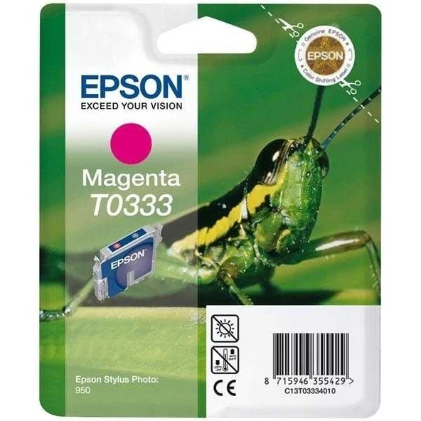 Tonersepeti Epson T0333-C13T03334020  Kırmızı Kartuş ürün görseli 1