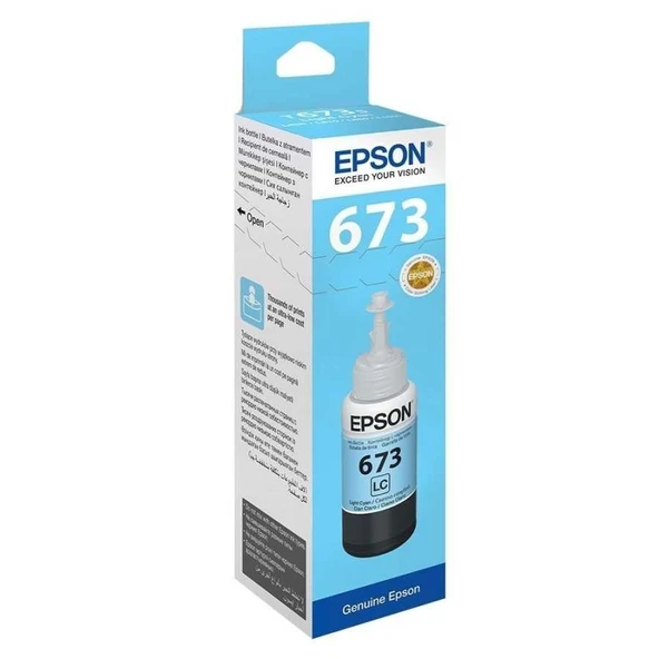 Tonersepeti Epson T6735 C13T67354A  Açık Mavi Mürekkep ürün görseli 1