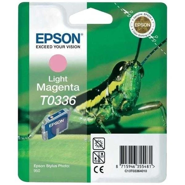 Tonersepeti Epson T0336-C13T03364020  Açık Kırmızı Kartuş ürün görseli 1