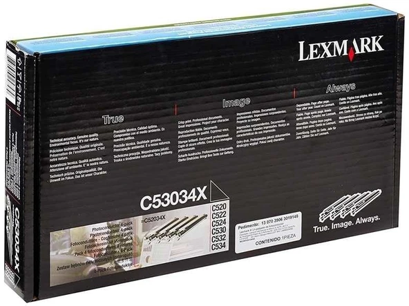 Tonersepeti Lexmark C522-C53034X  Drum Ünitesi Kiti ürün görseli 1