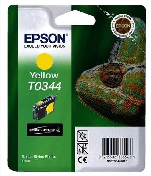 Tonersepeti Epson T0344-C13T03444020  Sarı Kartuş ürün görseli 1