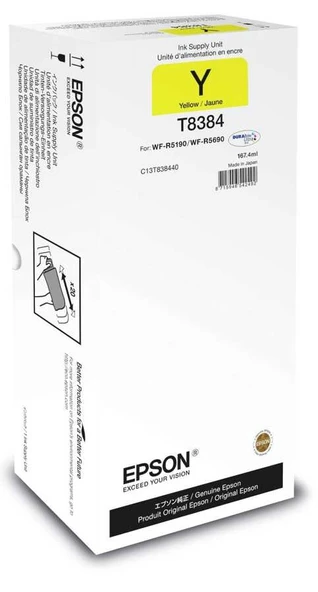Tonersepeti Epson T8384 Sarı  Kartuş ürün görseli 1