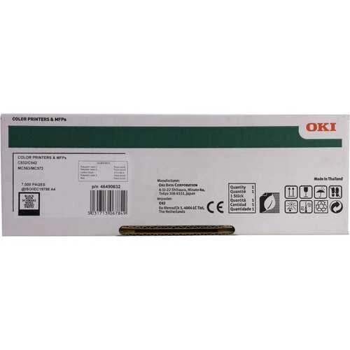 Tonersepeti OKI 46490632 C532 / MC563 / MC573 / C542 Siyah  Toner ürün görseli 1