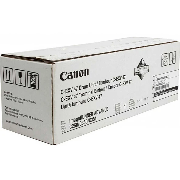 Tonersepeti Canon C-EXV-47 Siyah  Drum Ünitesi ürün görseli 1