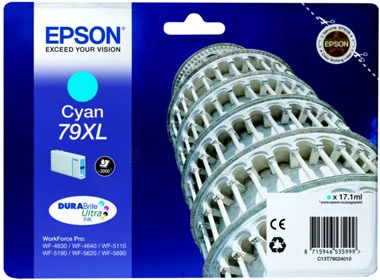 Tonersepeti Epson T79XL C13T79024010  Mavi Kartuş ürün görseli 1