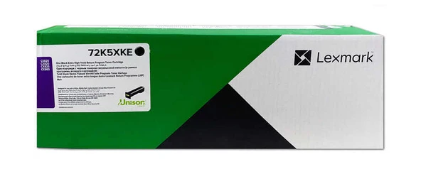 Tonersepeti Lexmark 72K5XKE Ekstra Yüksek Kapasiteli Siyah  Toner ürün görseli 1