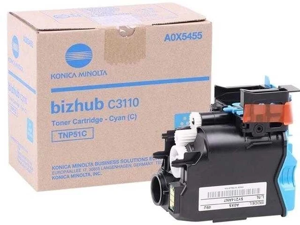 Tonersepeti Konica Minolta TNP-51 Mavi  Toner ürün görseli 1