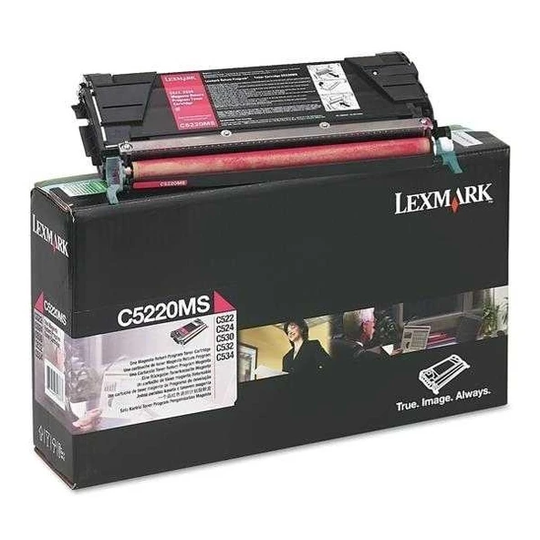Tonersepeti Lexmark C522-C5220MS Kırmızı  Toner ürün görseli 1