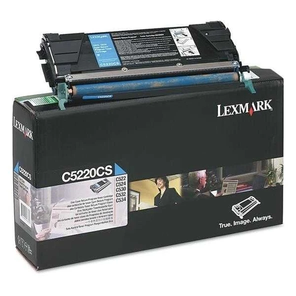 Tonersepeti Lexmark C522-C5220CS Mavi  Toner ürün görseli 1