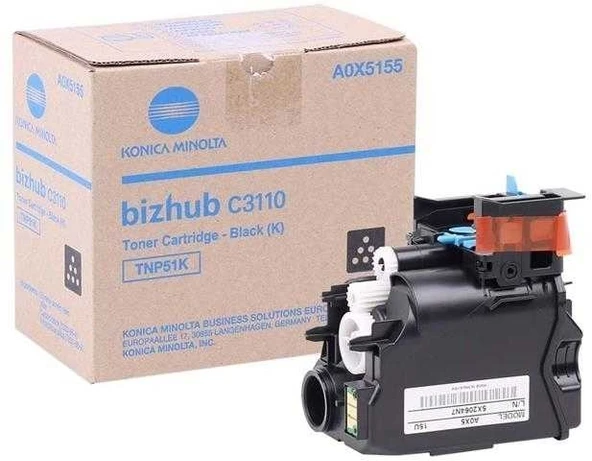 Tonersepeti Konica Minolta TNP-51 Siyah  Toner ürün görseli 1