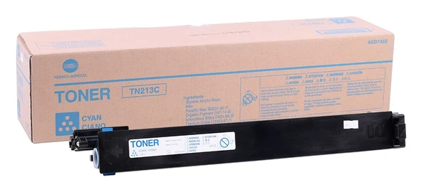 Tonersepeti Konica Minolta TN-213 Mavi  Fotokopi Toner ürün görseli 1
