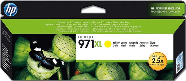 Tonersepeti Hp 971XL-CN628AE  Sarı Kartuş ürün görseli 1