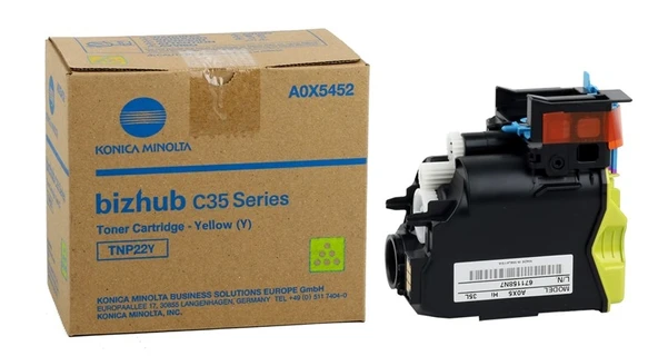 Tonersepeti Konica Minolta TNP-22 Sarı  Fotokopi Toner ürün görseli 1