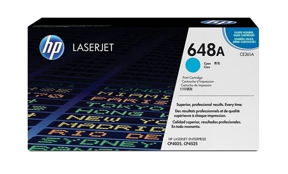 Tonersepeti Hp 648A-CE261A Mavi  Toner ürün görseli 1