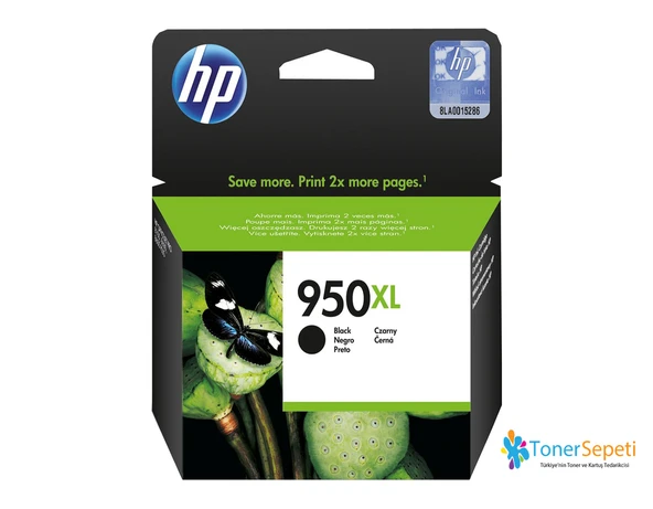 Tonersepeti Hp 950XL-CN045AE  Siyah Kartuş ürün görseli 1