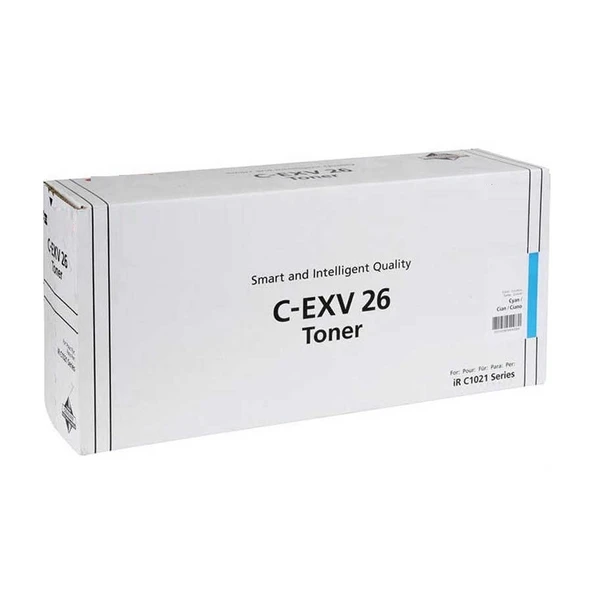 Tonersepeti Canon C-EXV-26 Muadil Mavi Fotokopi Toner ürün görseli 1