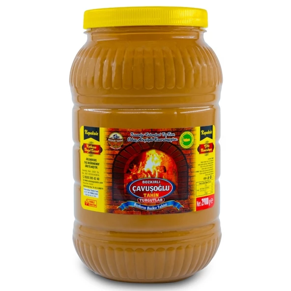 Bozkırlı Çavuşoğlu Odun Ateşinde Karafırın Bozkır Tahini 2900g ürün görseli 1