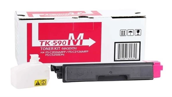 Tonersepeti Kyocera Mita TK-590 Muadil Kırmızı Toner ürün görseli 1