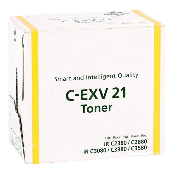 Tonersepeti Canon C-EXV-21 Muadil Sarı Fotokopi Toner ürün görseli 1