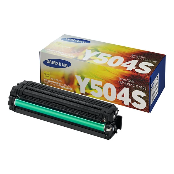 Tonersepeti Samsung CLP-415/CLT-Y504S Sarı  Toner ürün görseli 1
