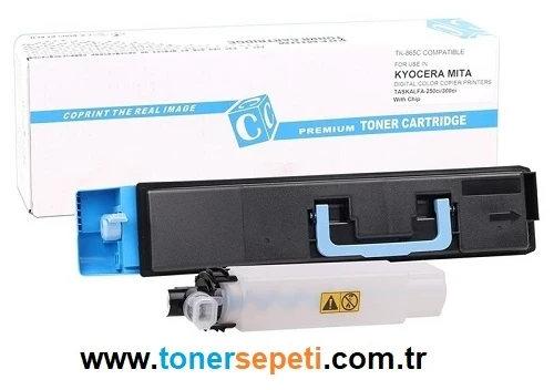 Tonersepeti Kyocera Mita TK-865 Mavi Muadil Fotokopi Toner ürün görseli 1