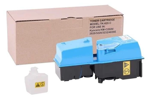 Tonersepeti Kyocera Mita TK-825 Mavi Muadil Toner ürün görseli 1