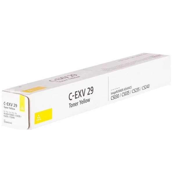Tonersepeti Canon C-EXV-29 Sarı Muadil Fotokopi Toner ürün görseli 1