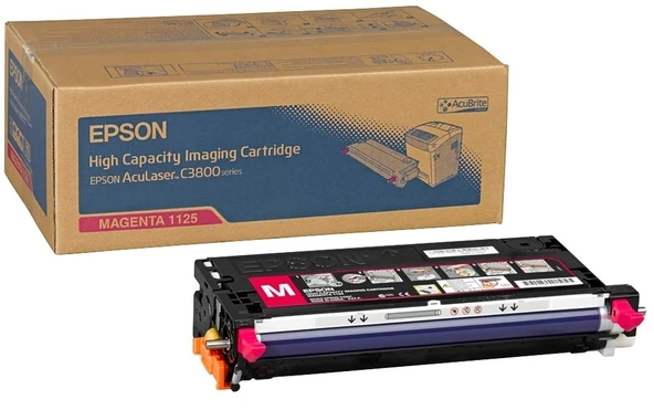 Tonersepeti Epson C3800 C13S051125  Kırmızı Toner Y.K ürün görseli 1