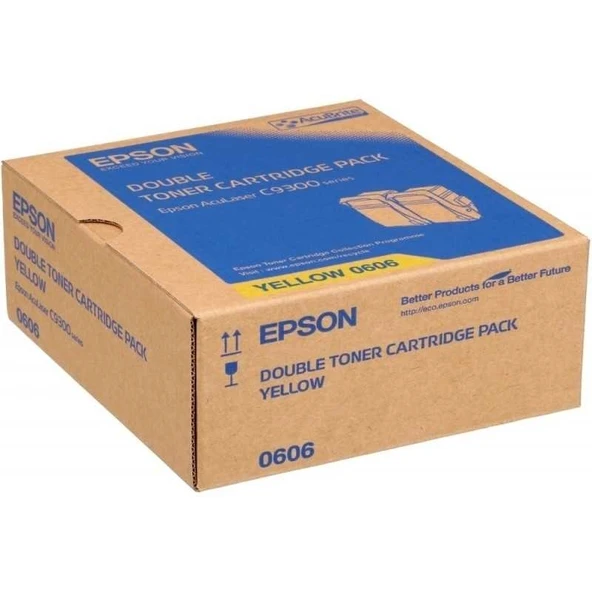 Tonersepeti Epson C9300 C13S050606  Sarı Toner 2'Li ürün görseli 1
