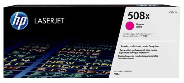 Tonersepeti Hp 508X-CF363X Kırmızı  Toner Y.K ürün görseli 1