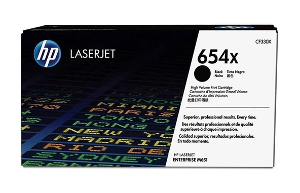 Tonersepeti Hp 654X-CF330X Siyah  Toner Y.K ürün görseli 1