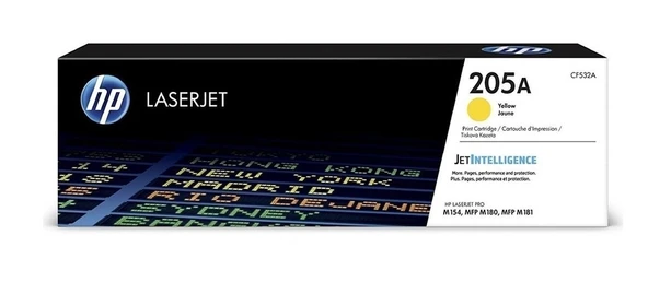 Tonersepeti Hp 205A-CF532A  Sarı Toner ürün görseli 1