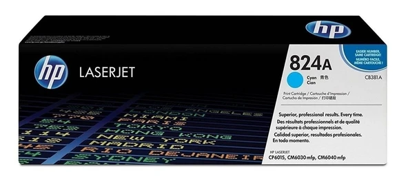 Tonersepeti Hp 824A-CB381A Mavi  Toner ürün görseli 1