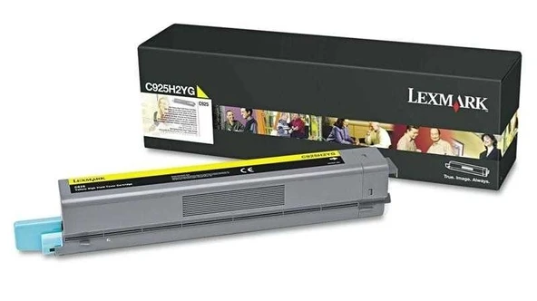 Tonersepeti Lexmark C925H2YG Sarı  Toner ürün görseli 1