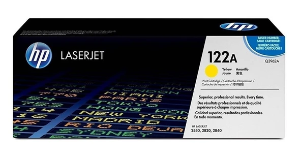 Tonersepeti Hp 122A-Q3962A Sarı  Toner ürün görseli 1