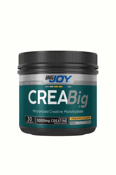 Bigjoy Sports Kreatin Creabig 210gr 30 Servis Ananas Aromalı ürün görseli 1