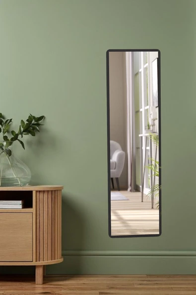 OlcayAksesuar Dikey 150X43 cm Hol Konsol Dresuar  Antre Koridor Aynası Salon Banyo WC Aynası ürün görseli 1