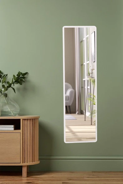OlcayAksesuar Dikey 150X43 cm Hol Konsol Dresuar  Antre Koridor Aynası Salon Banyo WC Aynası ürün görseli 1