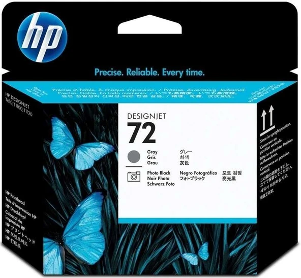 Tonersepeti Hp 72-C9380A  Gri Ve Foto Siyah Baskı Kafası ürün görseli 1