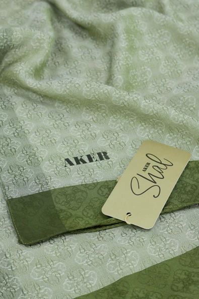 Monogram Jakar Şal - %50 Viskon %50 Polyester - 6060900-03 - Resim 9