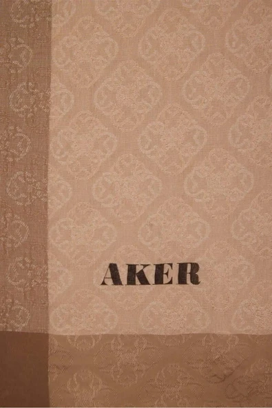 Monogram Jakar Şal - %50 Viskon %50 Polyester - 6060900-03 - Resim 10
