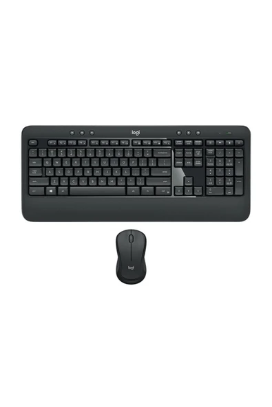 LOGİTECH MK540 Advanced USB Kablosuz Q Klavye Mouse Seti Siyah (920-008687) ürün görseli 1
