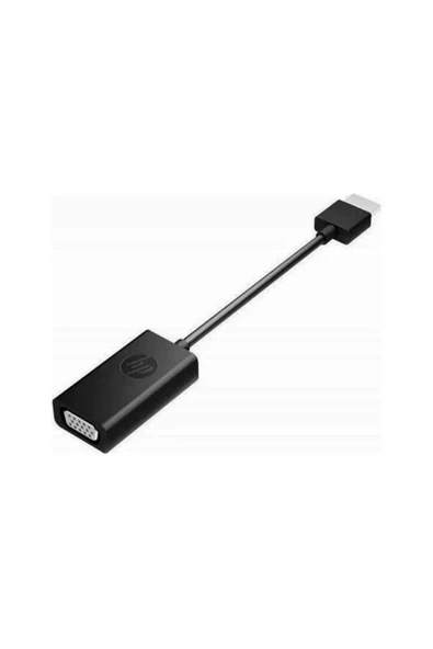 HP H4F02AA HDMI to VGA Dönüştürücü Kablo Siyah ürün görseli 1