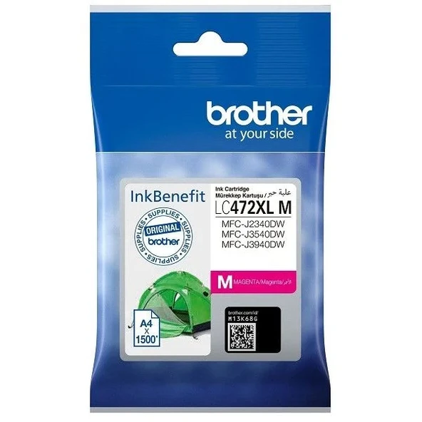 Tonersepeti Brother LC472XLM Orijinal Kırmızı Kartuş ürün görseli 1
