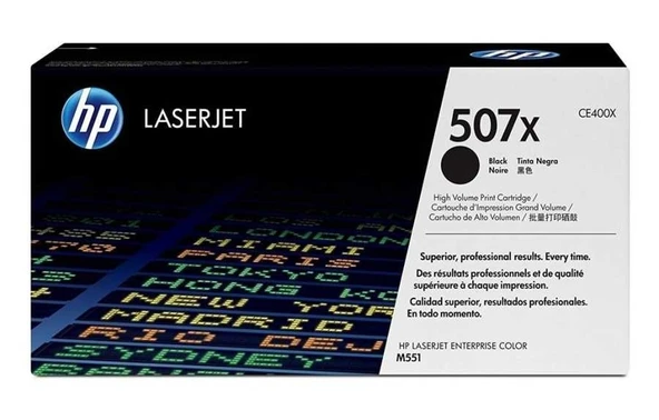 Tonersepeti Hp 507X-CE400X Siyah  Toner ürün görseli 1