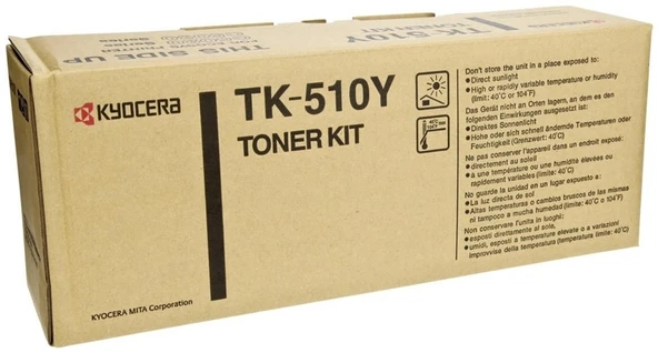 Tonersepeti Kyocera Mita TK-510  Sarı Toner ürün görseli 1