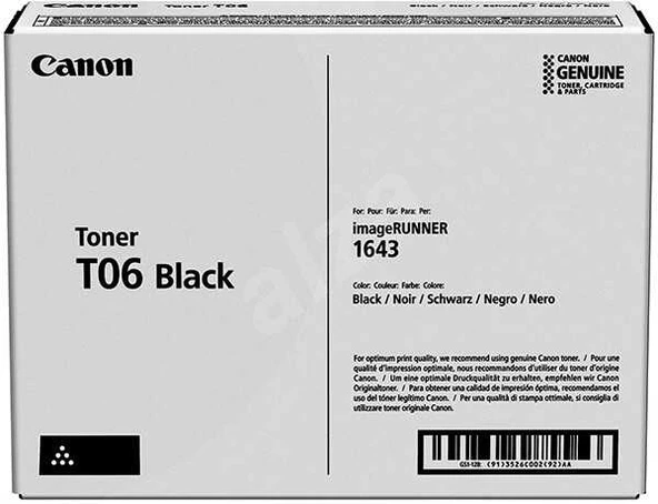 Tonersepeti Canon T06 Siyah Orijinal Toner ürün görseli 1