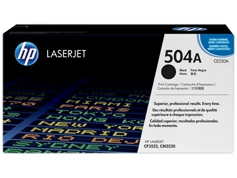 Tonersepeti Hp 504A-CE250A  Siyah Toner ürün görseli 1
