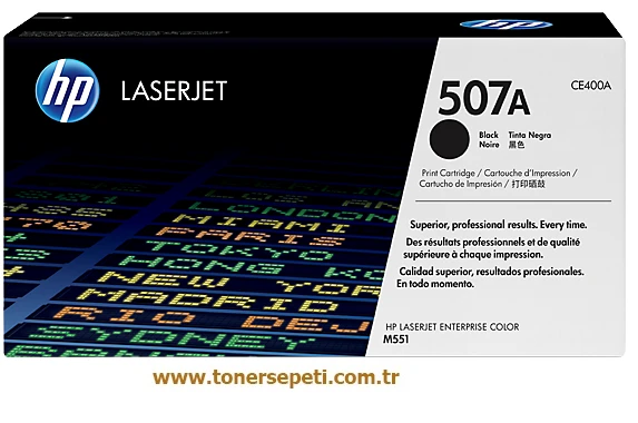 Tonersepeti Hp 507A-CE400A  Siyah Toner ürün görseli 1